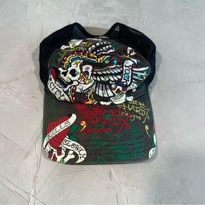 Ed Hardy Rhinestone Cap